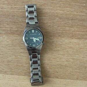 Columbia Silver and Black Watch